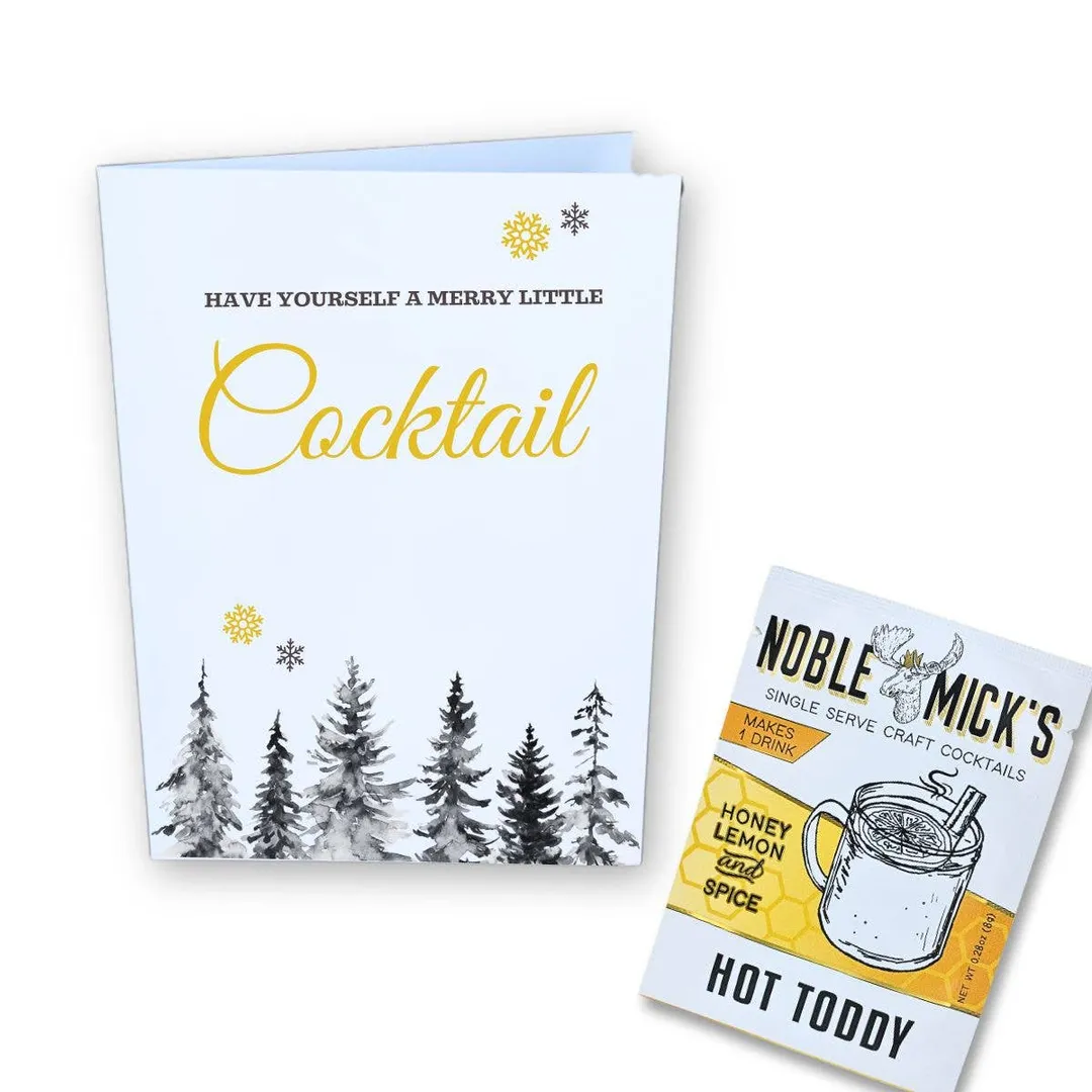 Cocktail and Cards /Pre-Pack of 12 Merry Little Cocktails