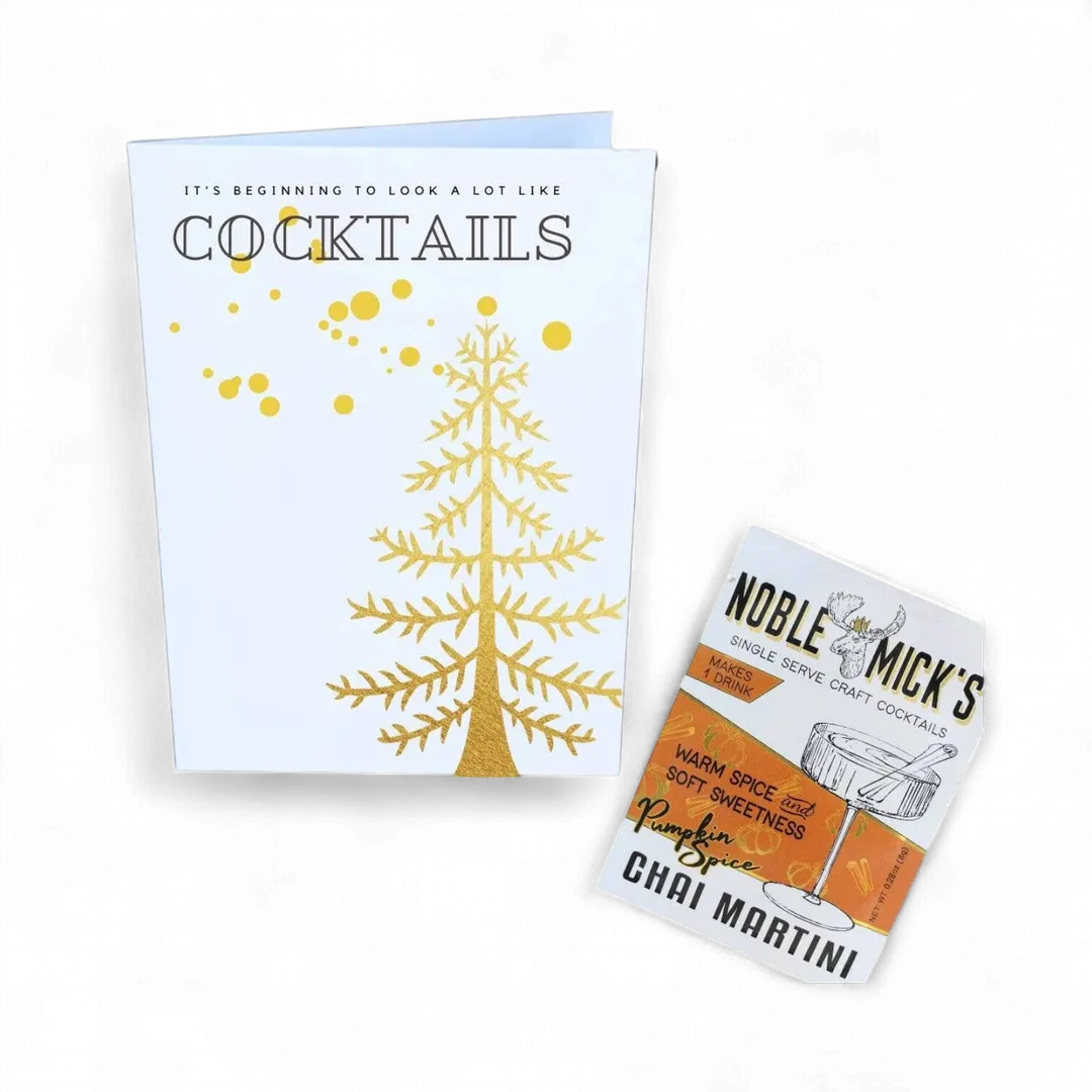 Cocktails & Cards / Seasonal Holiday Card Package