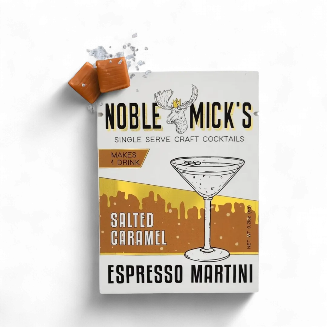 Espresso Martini Cocktail Filled Spinner Display Package