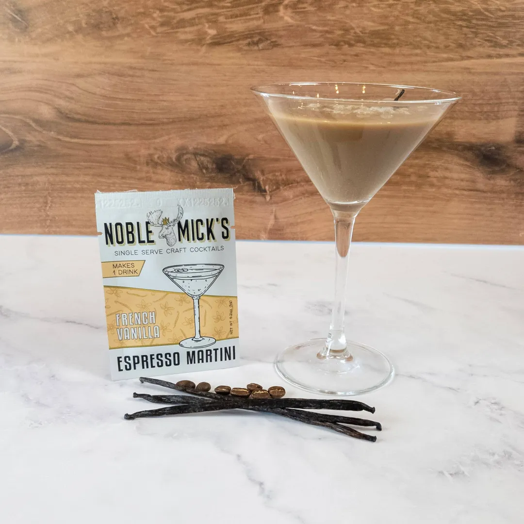 French Vanilla Espresso Martini Single Serve Craft Cocktail