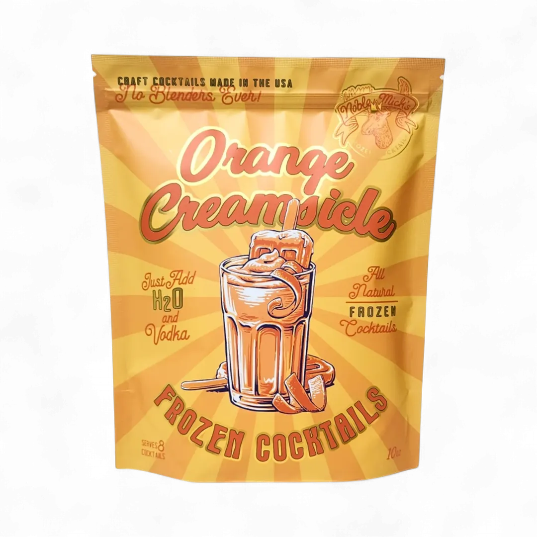 Orange Creamsicle Frozen Cocktail -Just add Water + Vodka