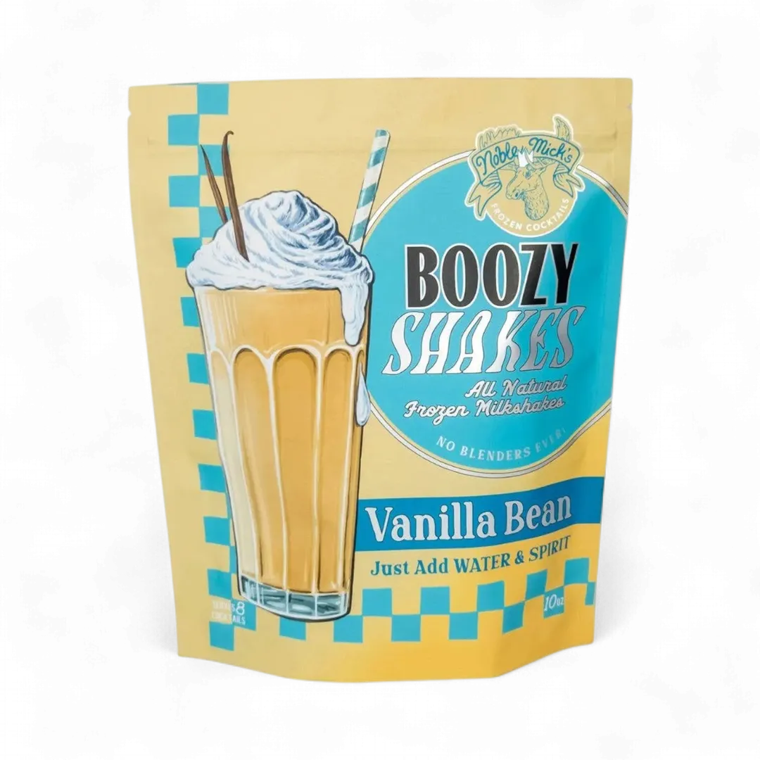 Vanilla Bean Boozy Shakes Mix -Just add Water + Spiced Rum