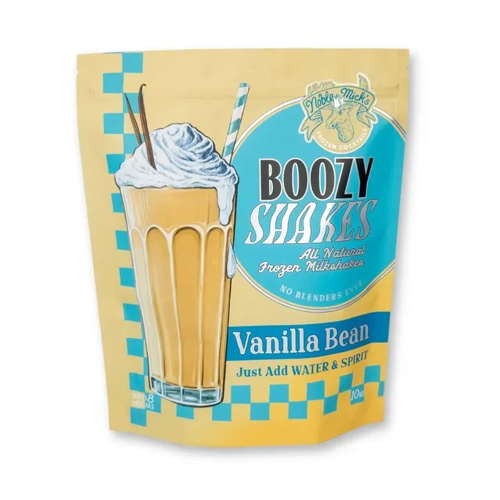 Boozy Shakes Mix Package -Just add Water + Spirit
