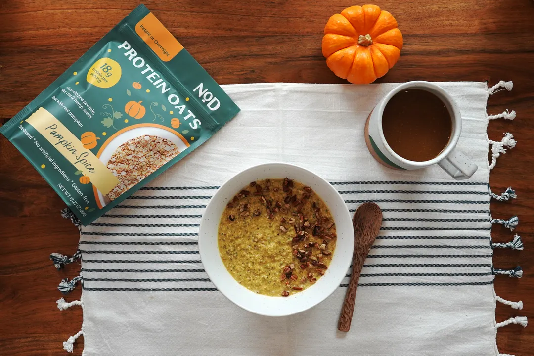 Pumpkin Spice Protein Oats (seasonal)
