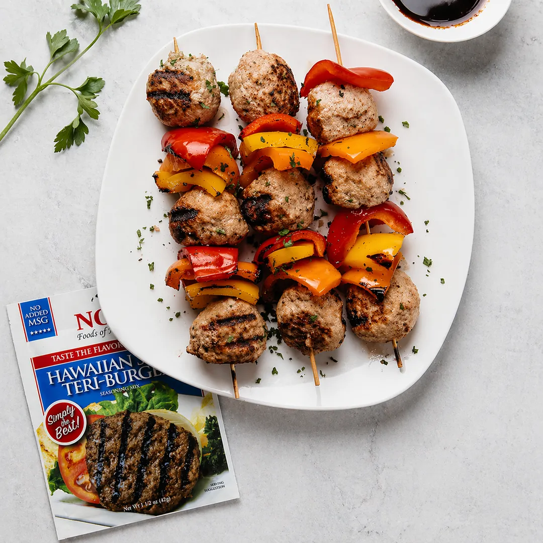 Hawaiian Style Teri-Burger Seasoning Mix