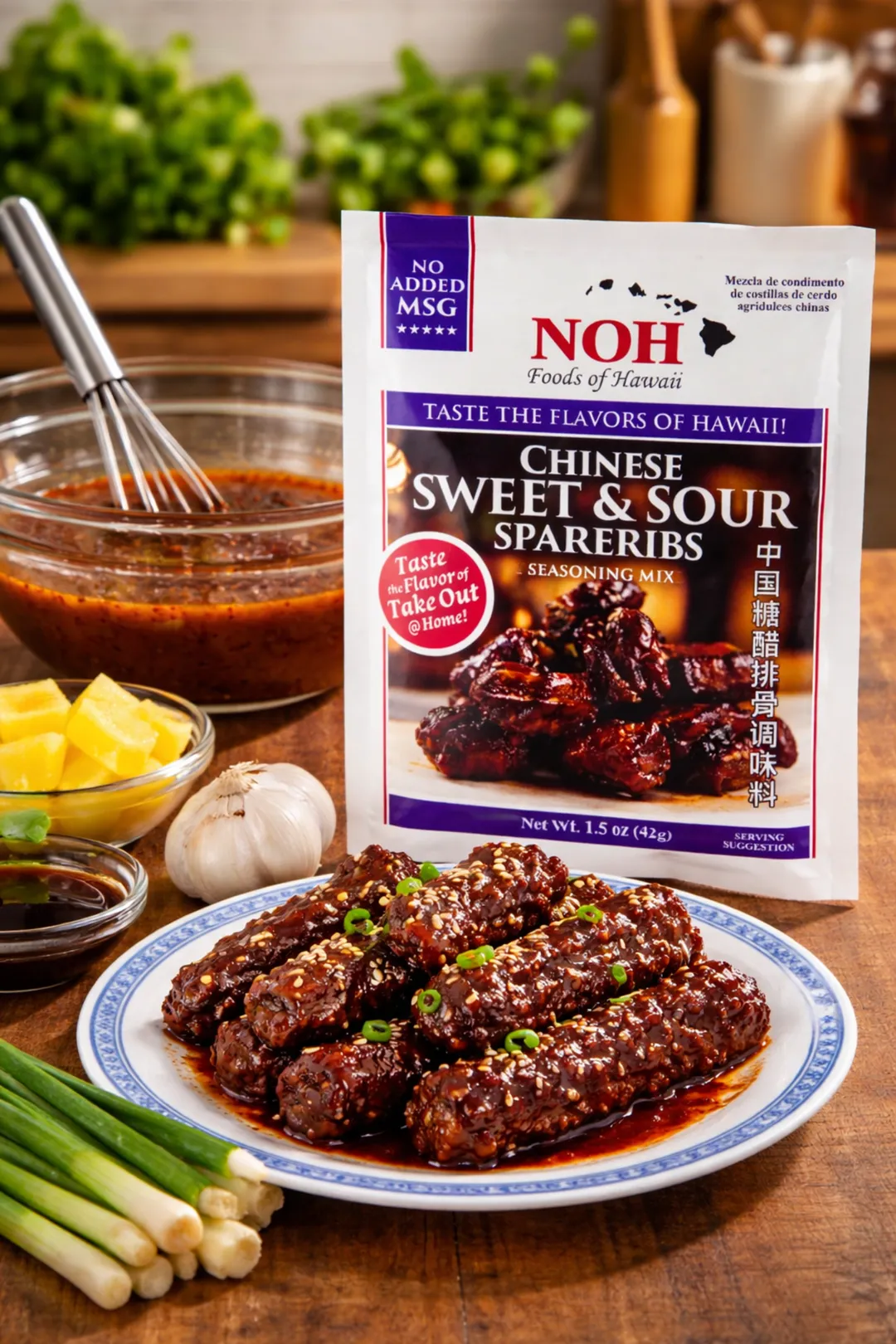 Chinese Sweet & Sour Spareribs Seasoning Mix