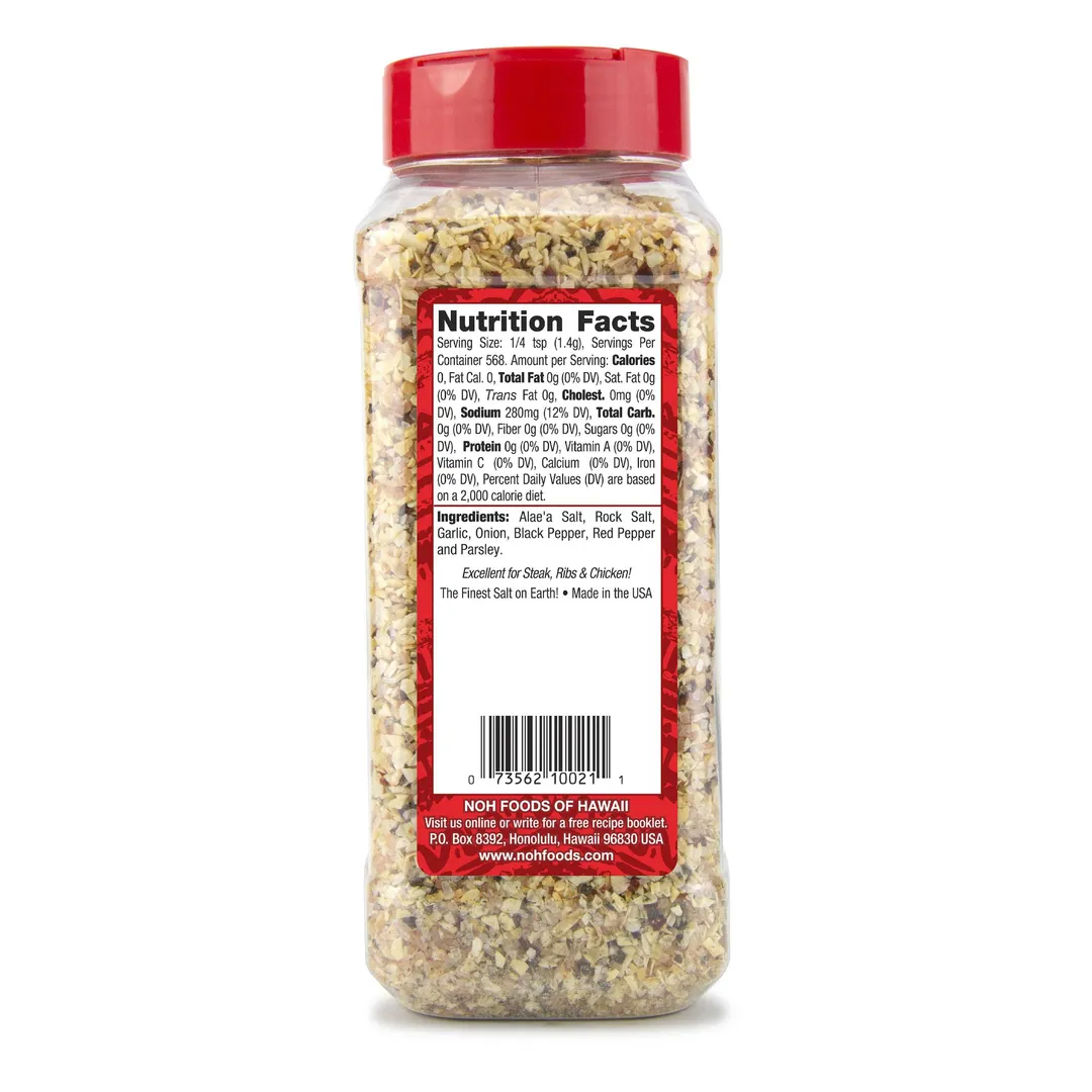 Garlic Herb Hawaiian Seasoning Salt