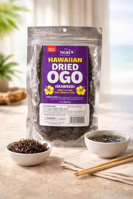 Hawaiian Dried Ogo (Seaweed)