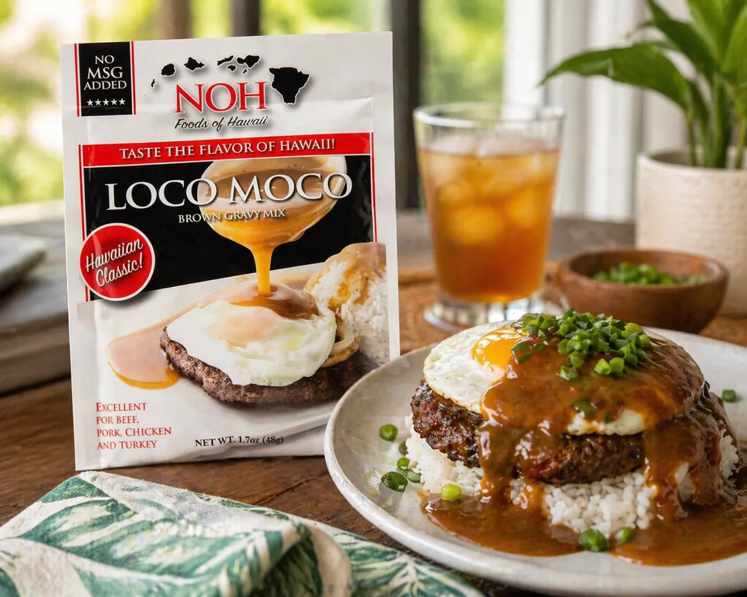 Hawaiian Loco Moco Brown Gravy Mix