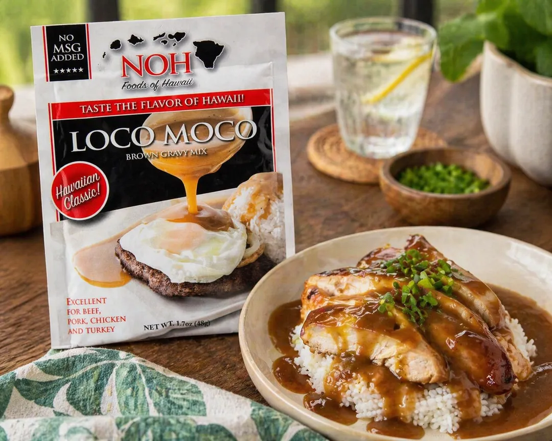Hawaiian Loco Moco Brown Gravy Mix