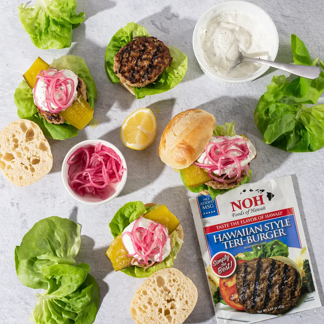 Hawaiian Style Teri-Burger Seasoning Mix
