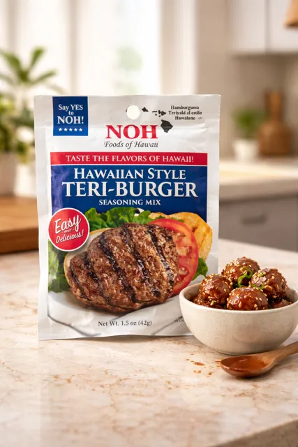 Hawaiian Style Teri-Burger Seasoning Mix
