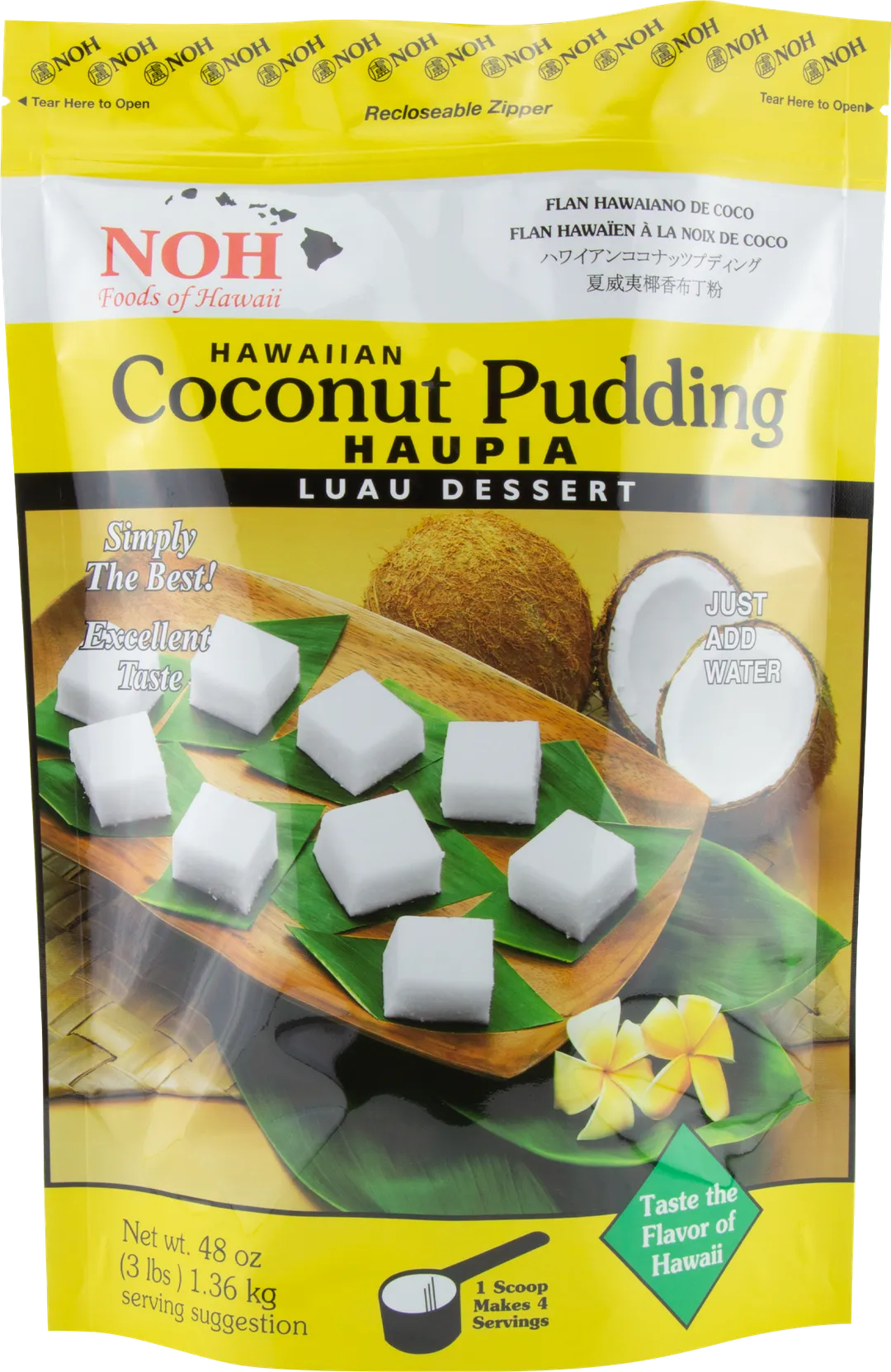 Hawaiian Coconut Pudding (Haupia) Mix variant