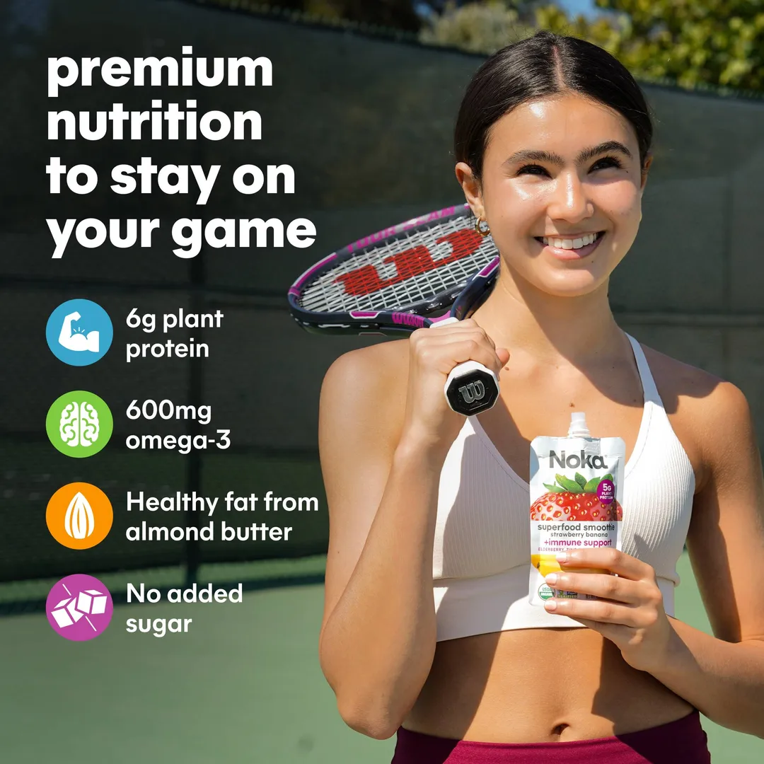 Noka Superfood Smoothies, Apple Cinnamon Almond Butter 12pk