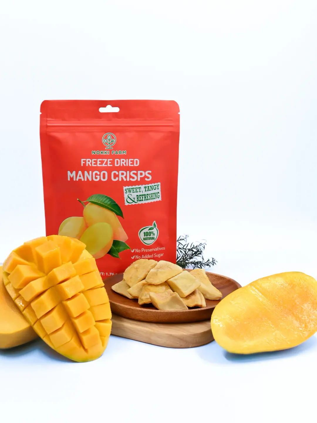 Freeze Dried Mango Crisps (50g)