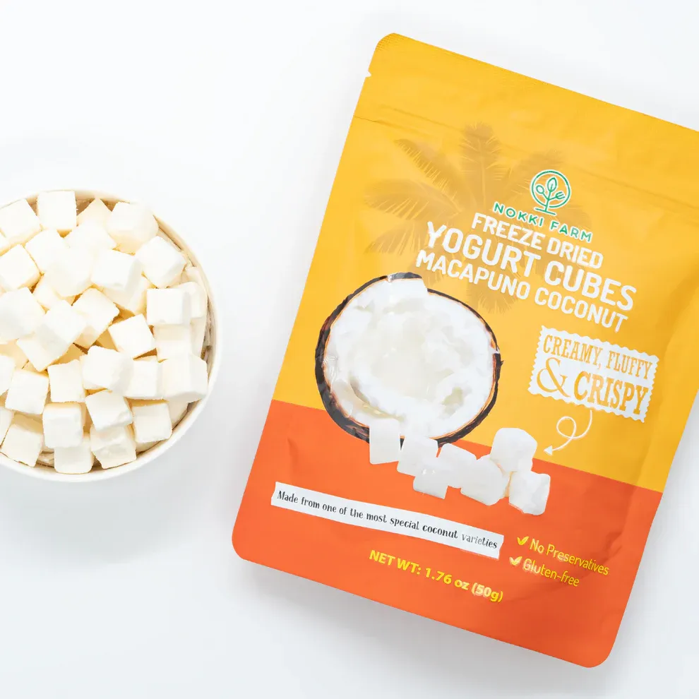 Freeze-dried Macapuno Coconut Yogurt Melt (50g)