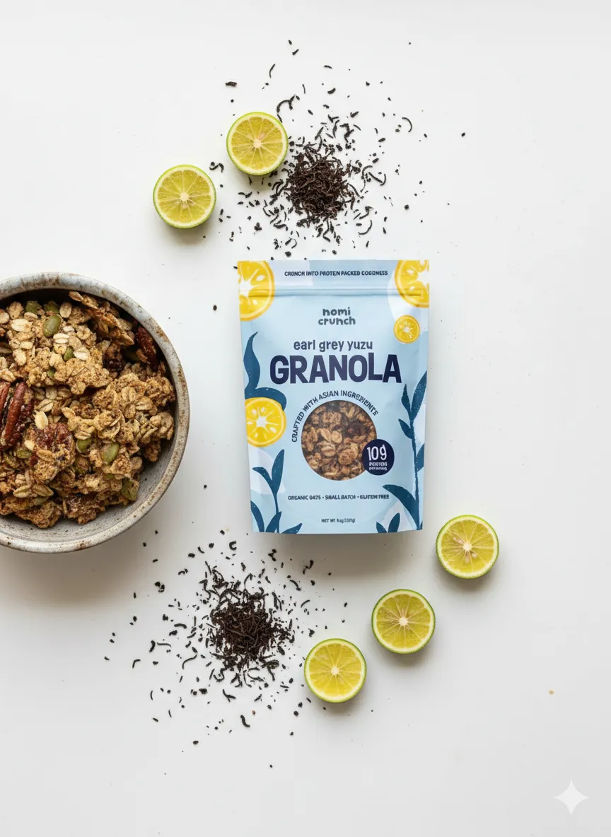Earl Grey Yuzu Protein Granola- Gluten free 8oz