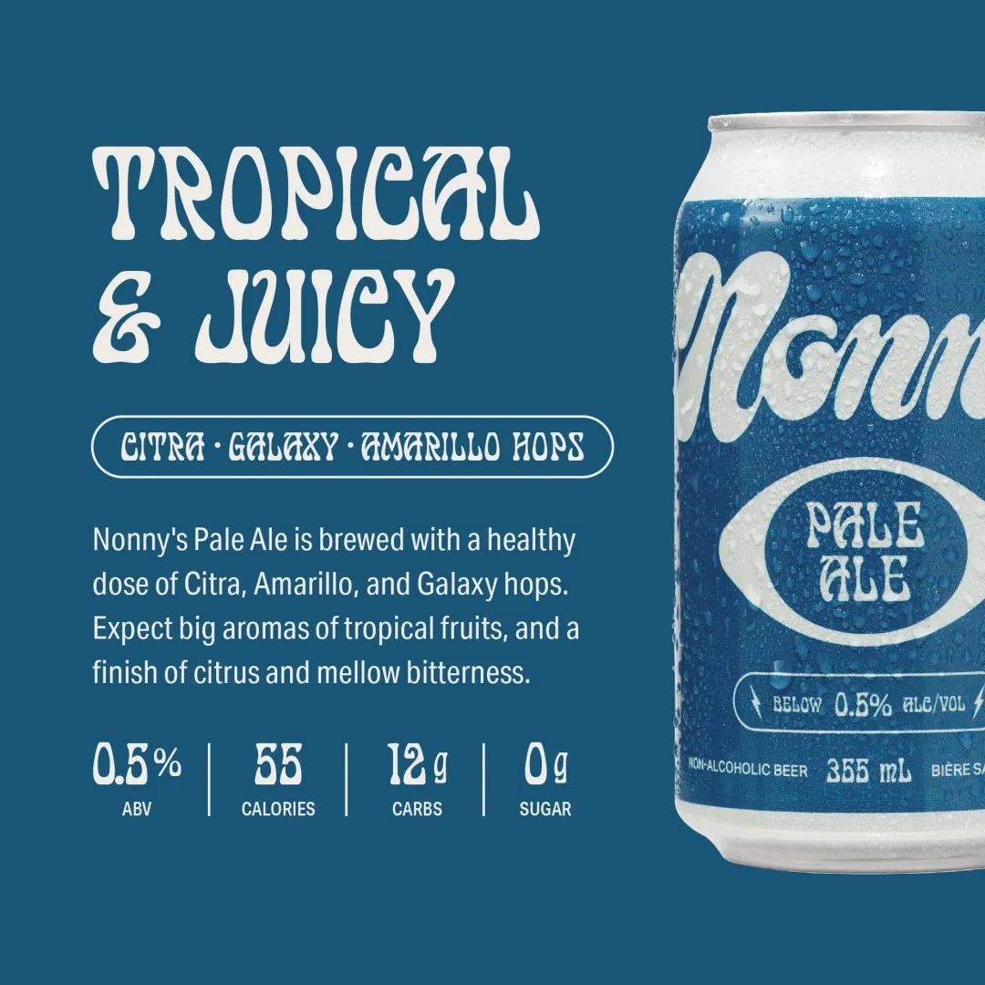 Nonny NA Pale Ale – 6x4pk case