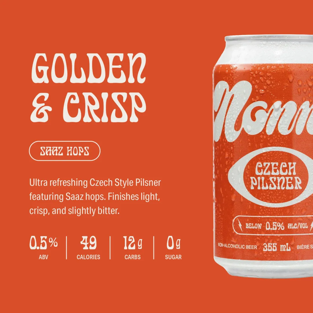 Nonny NA Pilsner – 6x4pk case