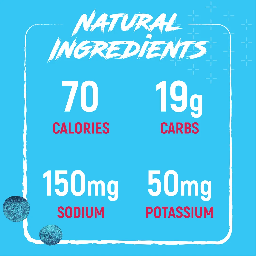 Caffeinated Poolside Pop Sour Energy Chews
