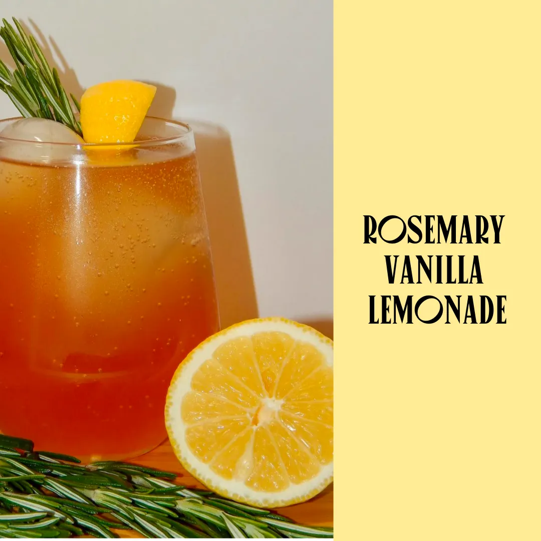 NOPE Beverages Rosemary Vanilla Lemonade