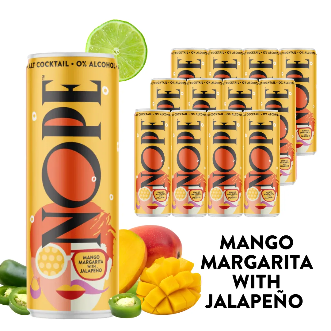 NOPE Beverages Mango Margarita with Jalapeño