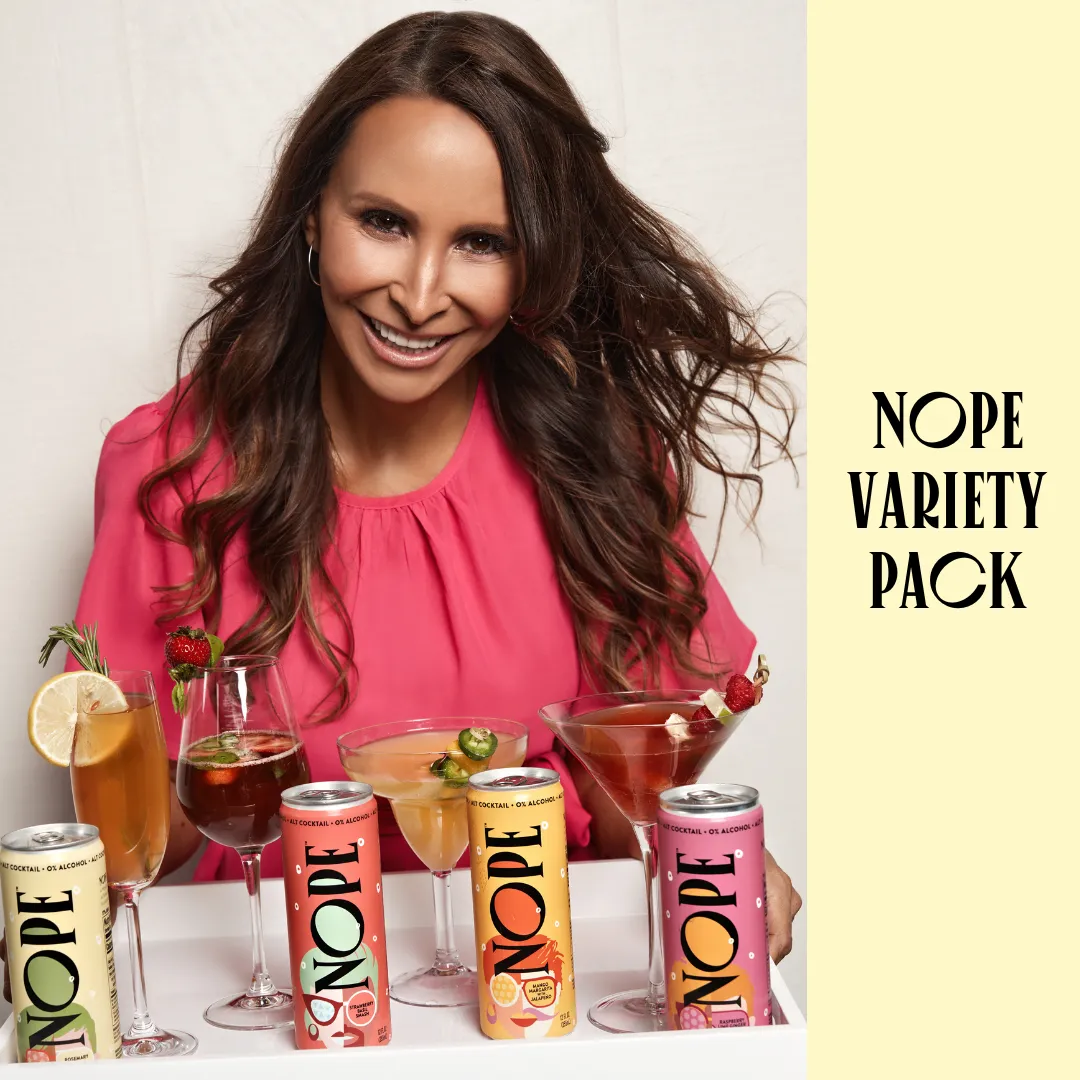 NOPE Beverages Raspberry Lime Ginger Beer