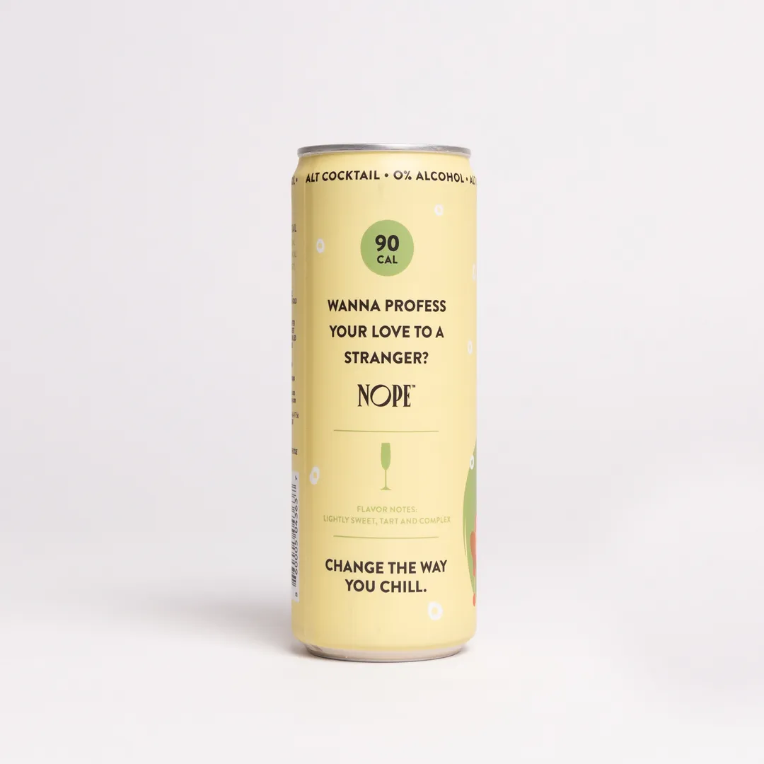 NOPE Beverages Rosemary Vanilla Lemonade