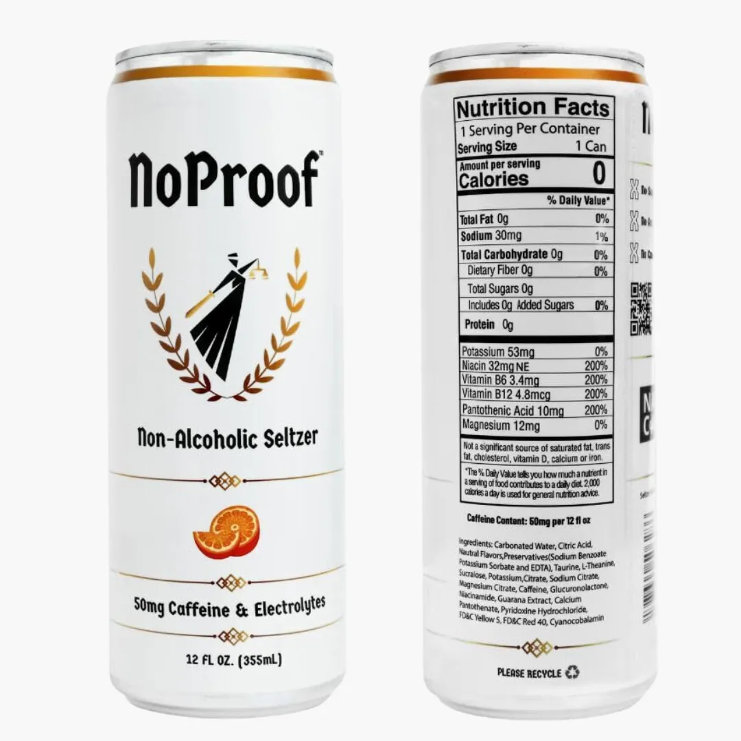 NoProof Energy Seltzer 12oz