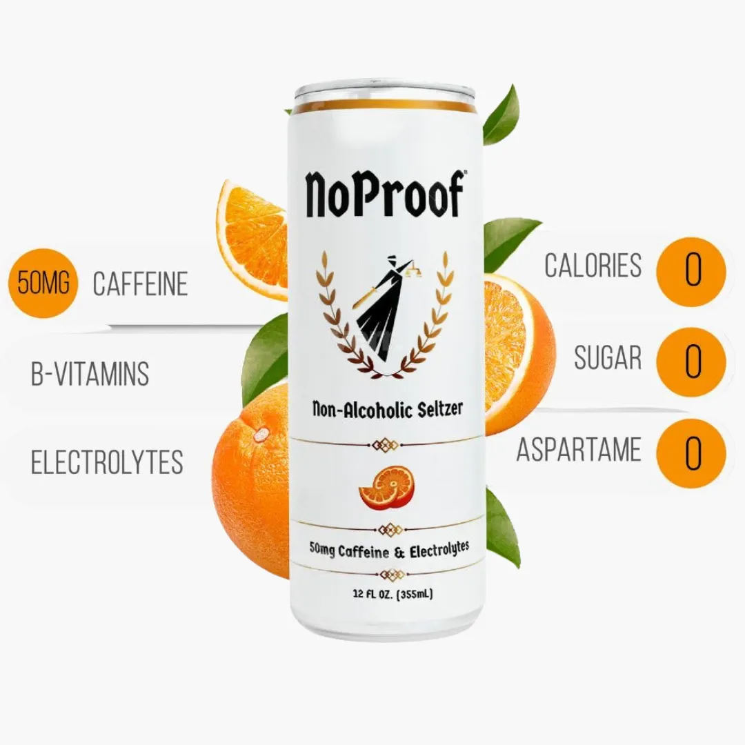 NoProof Energy Seltzer 12oz