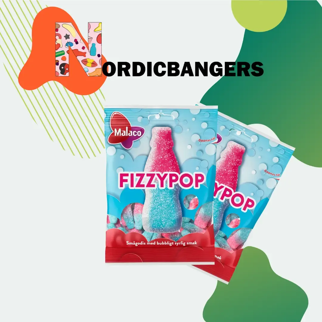 Swedish Candy - Malaco Fizzy Pop Bottles