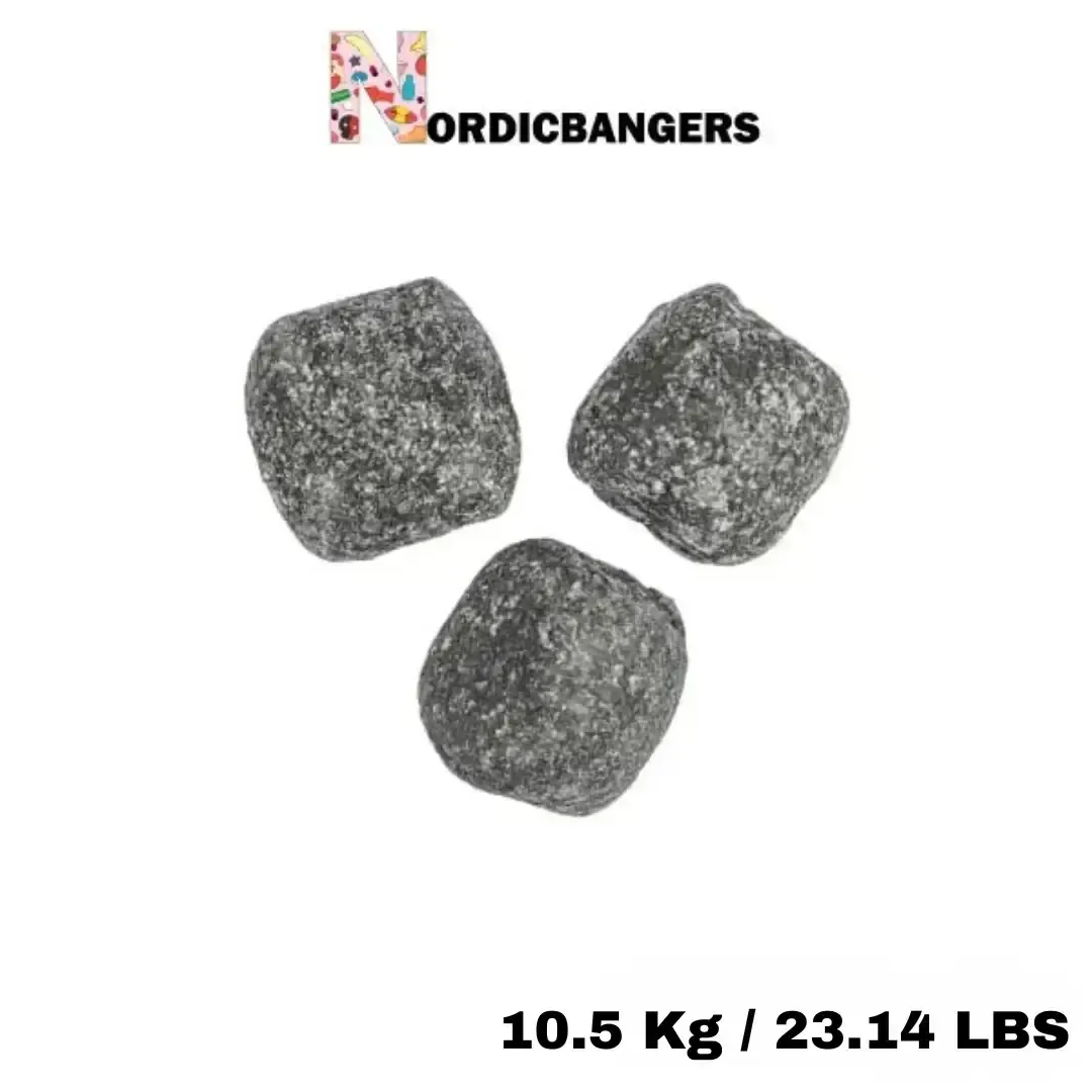 Swedish Candy - Grahn's Saltlakrits Klumpar / Salt Liquorice Chunks variant