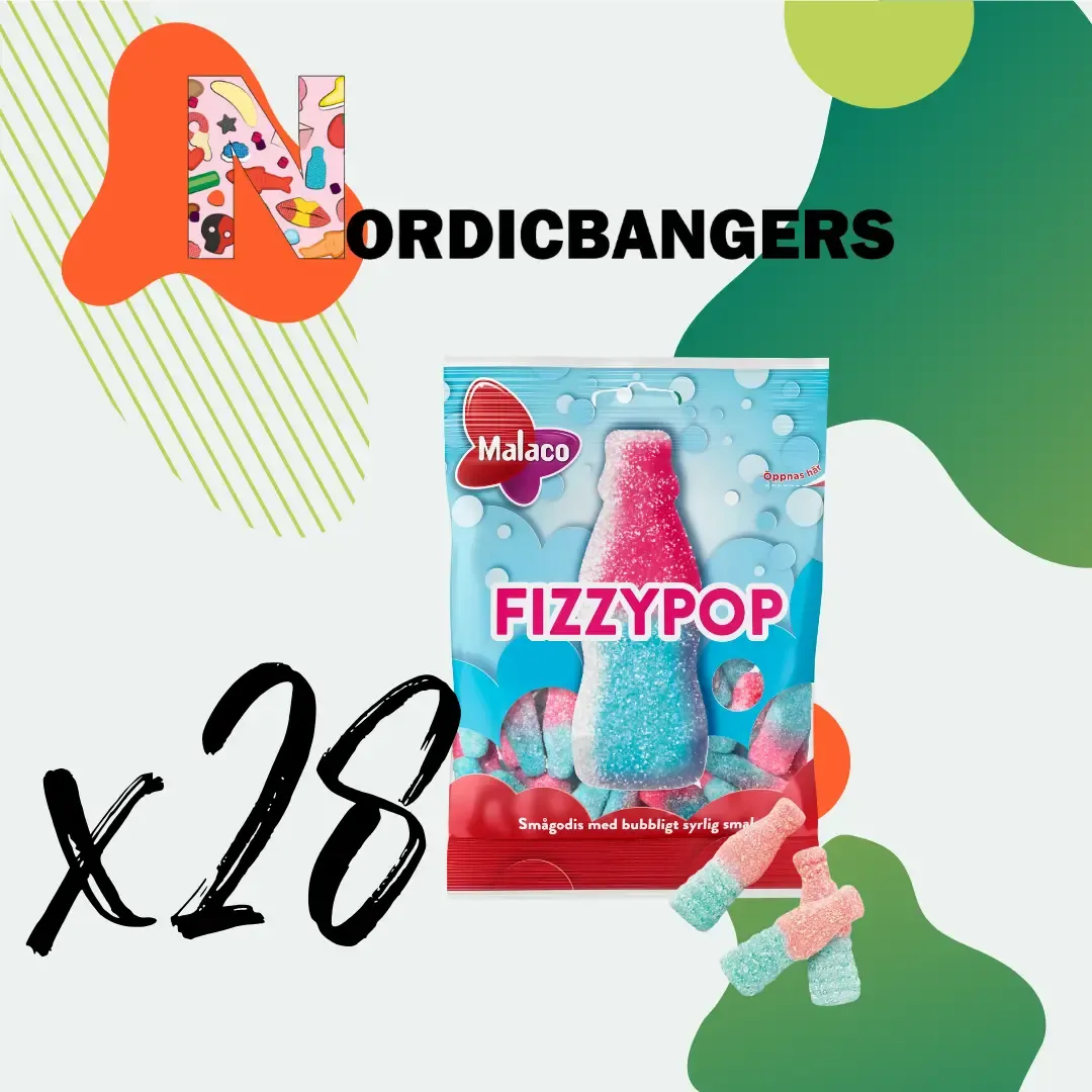Swedish Candy - Malaco Fizzy Pop Bottles variant