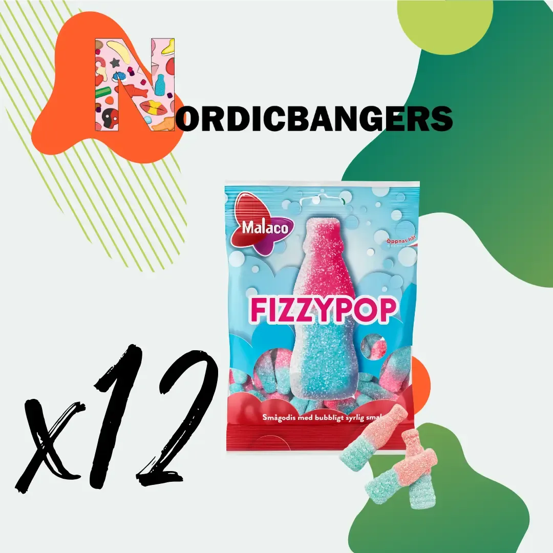 Swedish Candy - Malaco Fizzy Pop Bottles variant