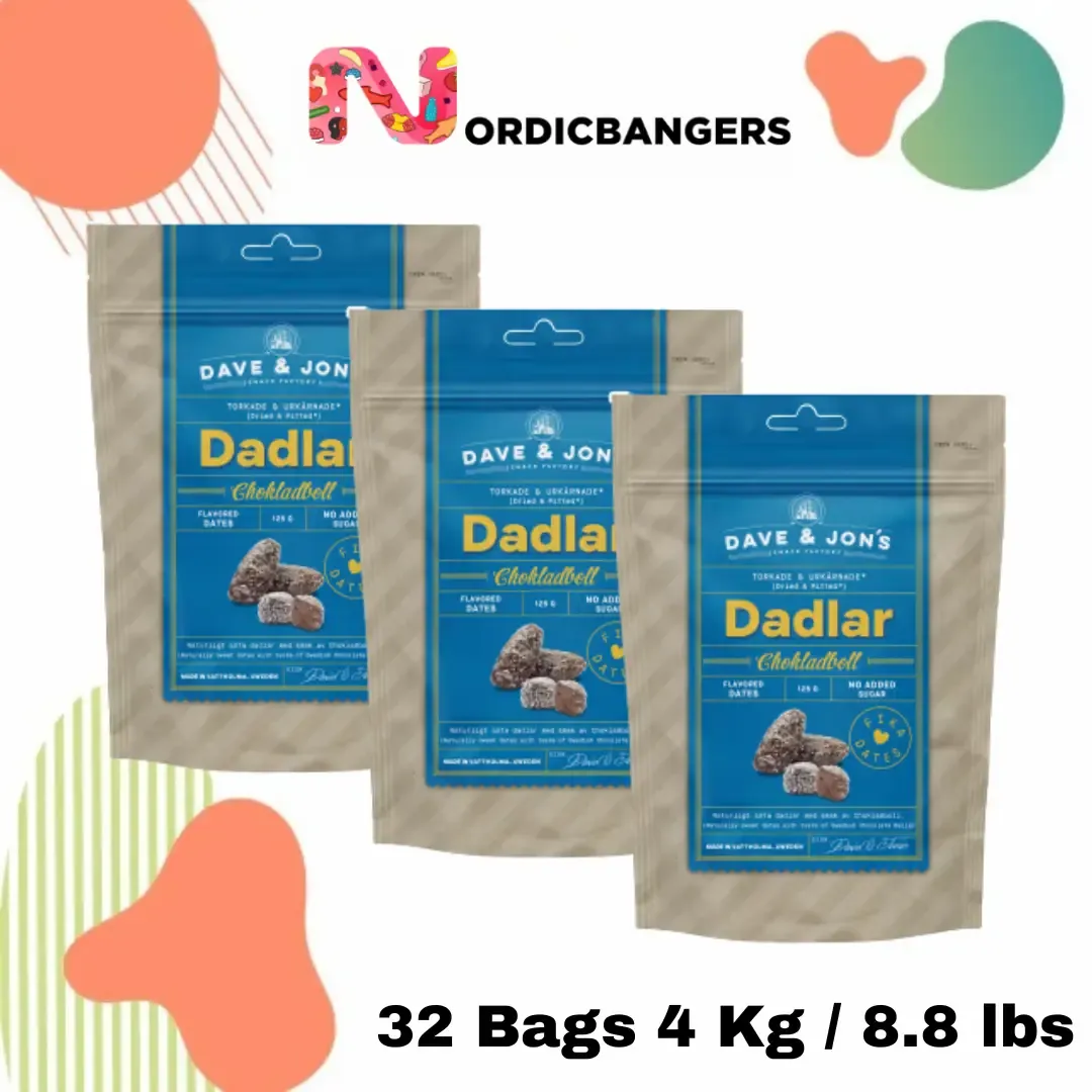Swedish Snacks - Dave & Jon's Dates Chocolate Balls variant