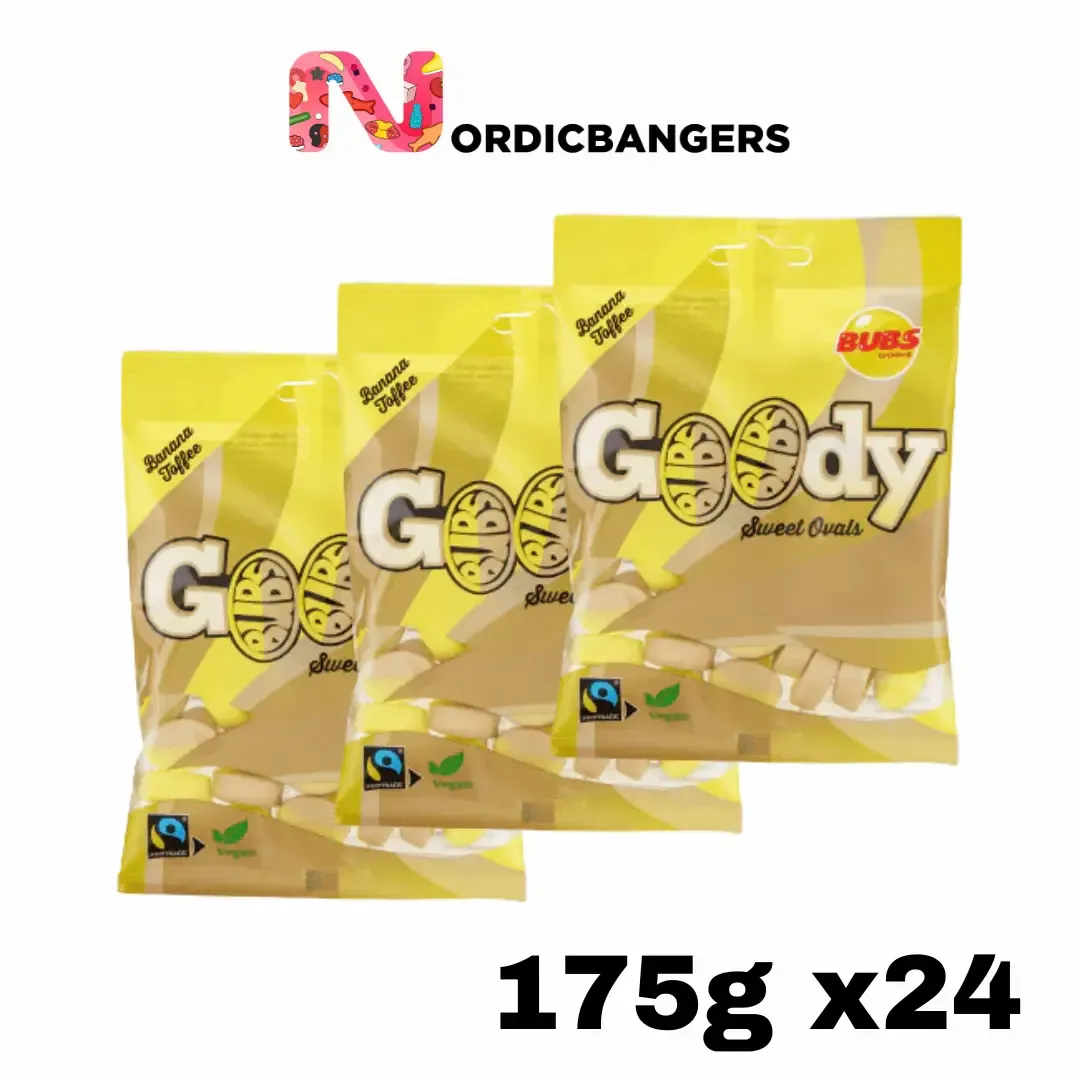 Swedish Candy - Bubs Banana 175g Bags variant