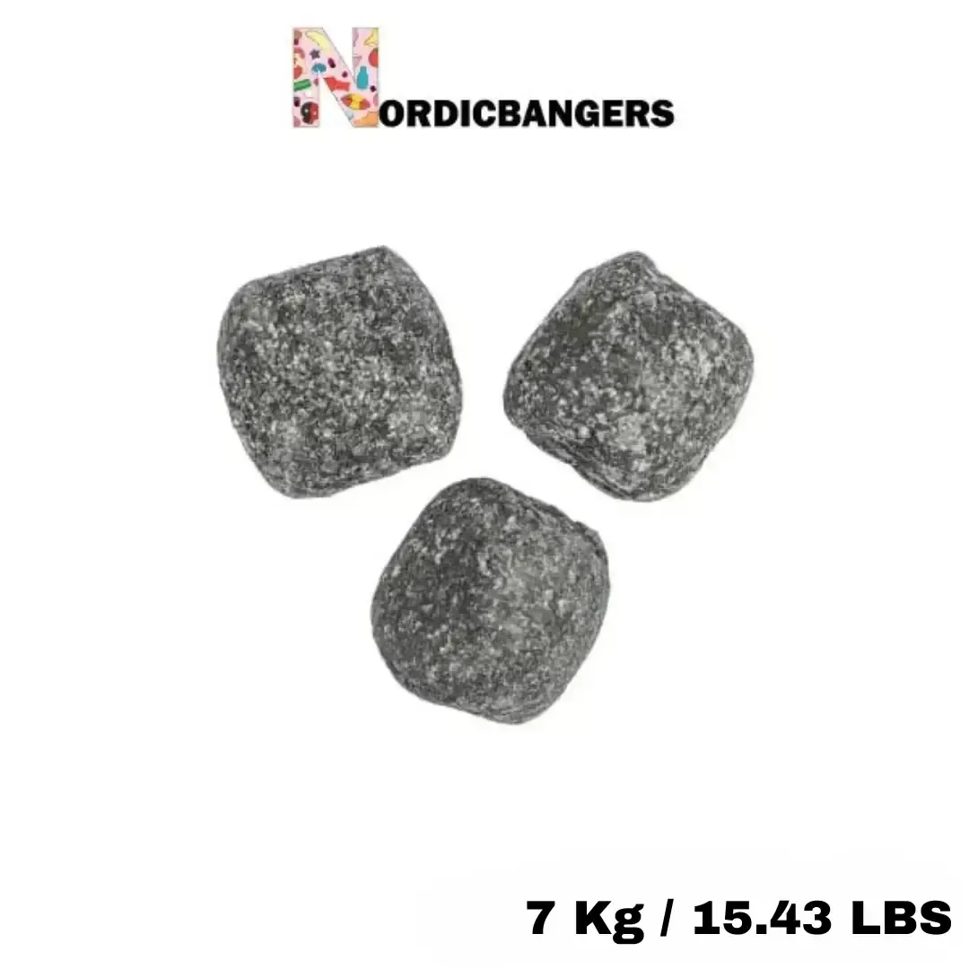 Swedish Candy - Grahn's Saltlakrits Klumpar / Salt Liquorice Chunks variant