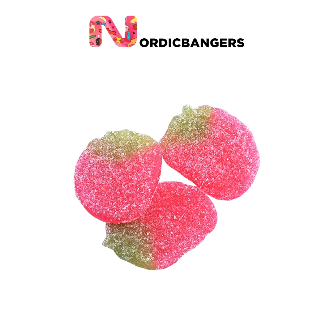 Swedish Candy - MALACO SUGAR STRAWBERRY