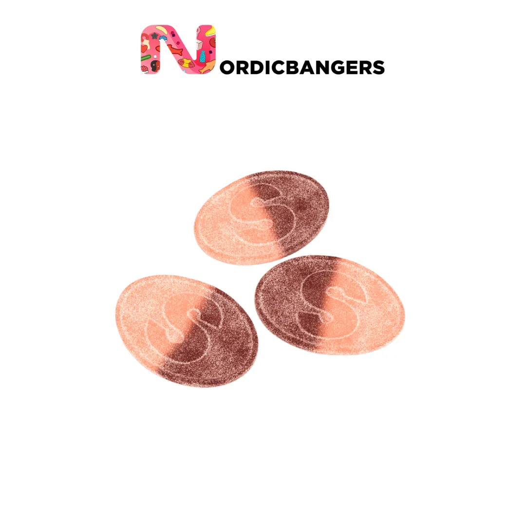 Swedish Candy - S-Mark Sour Peach/Cola