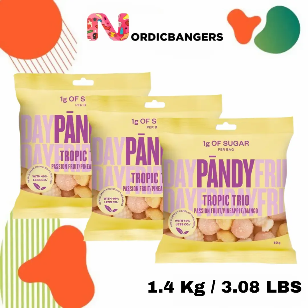 Swedish Candy - Pändy Tropic Trio variant