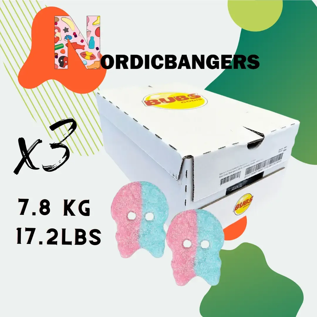 Swedish Candy - Bubs Dizzy Skulls variant
