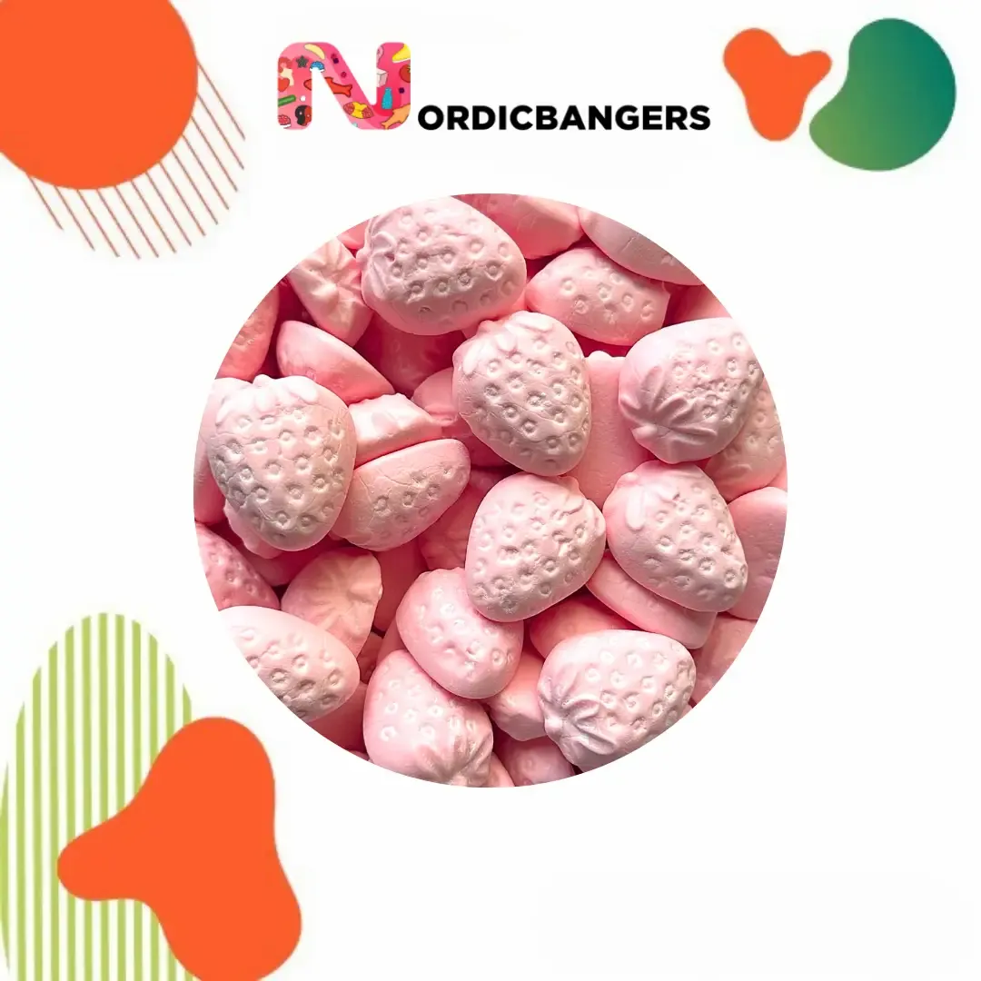 Swedish Candy - Foam Strawberries