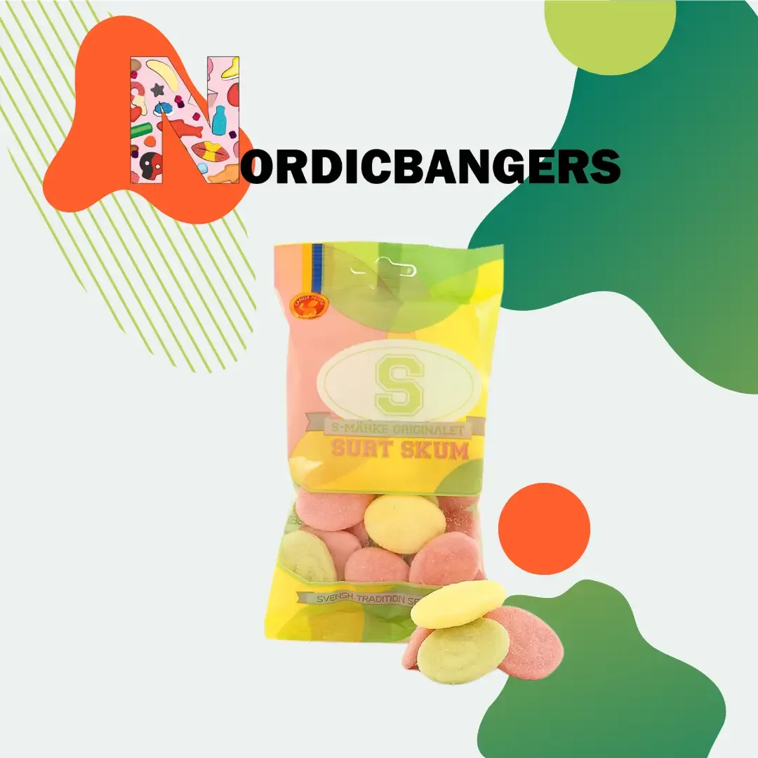 Swedish Candy - S-Marks sour foam