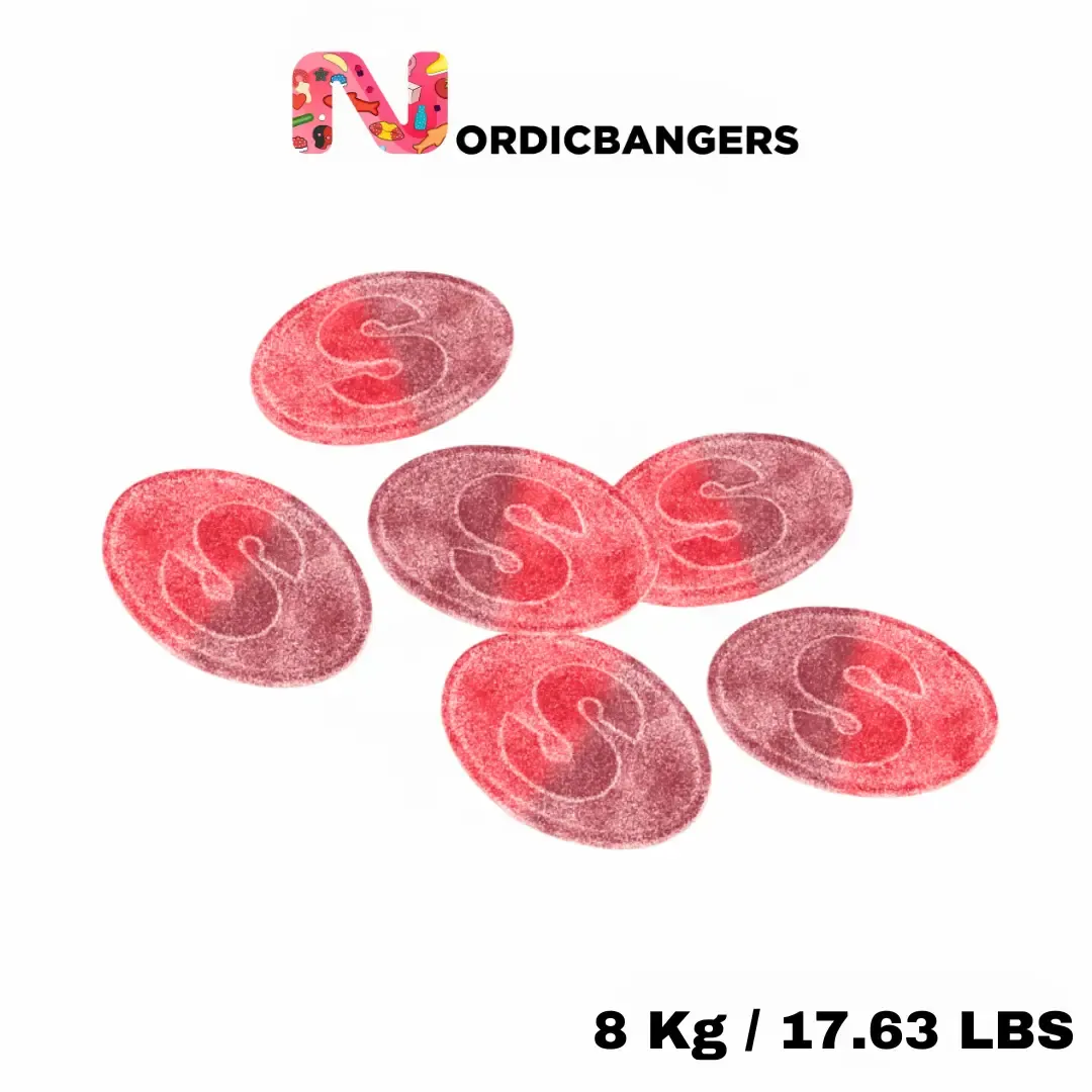 Swedish Candy - S-Mark Sour Pomegranate variant