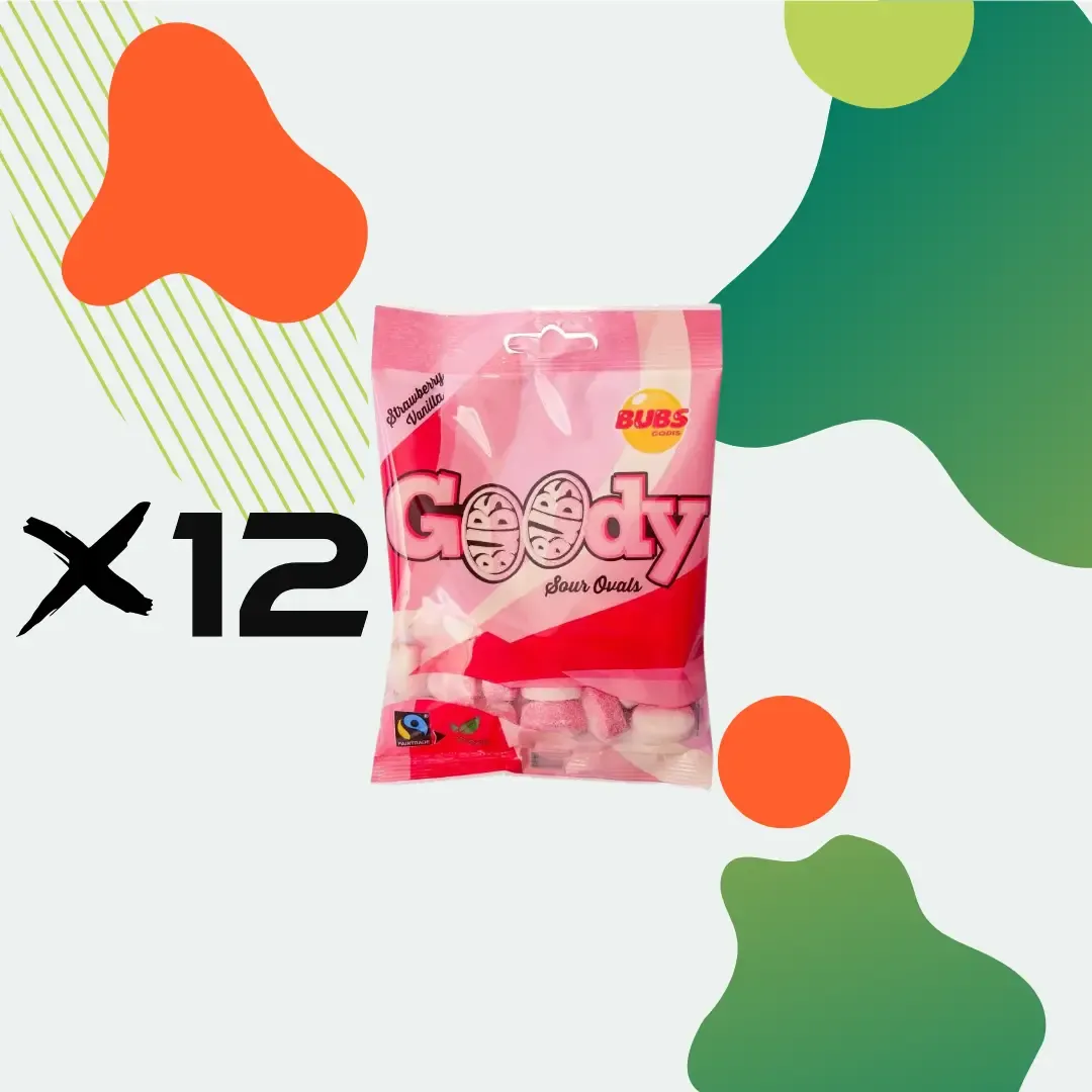 Swedish Candy - Bubs Strawberry/Vanilla Goodie variant