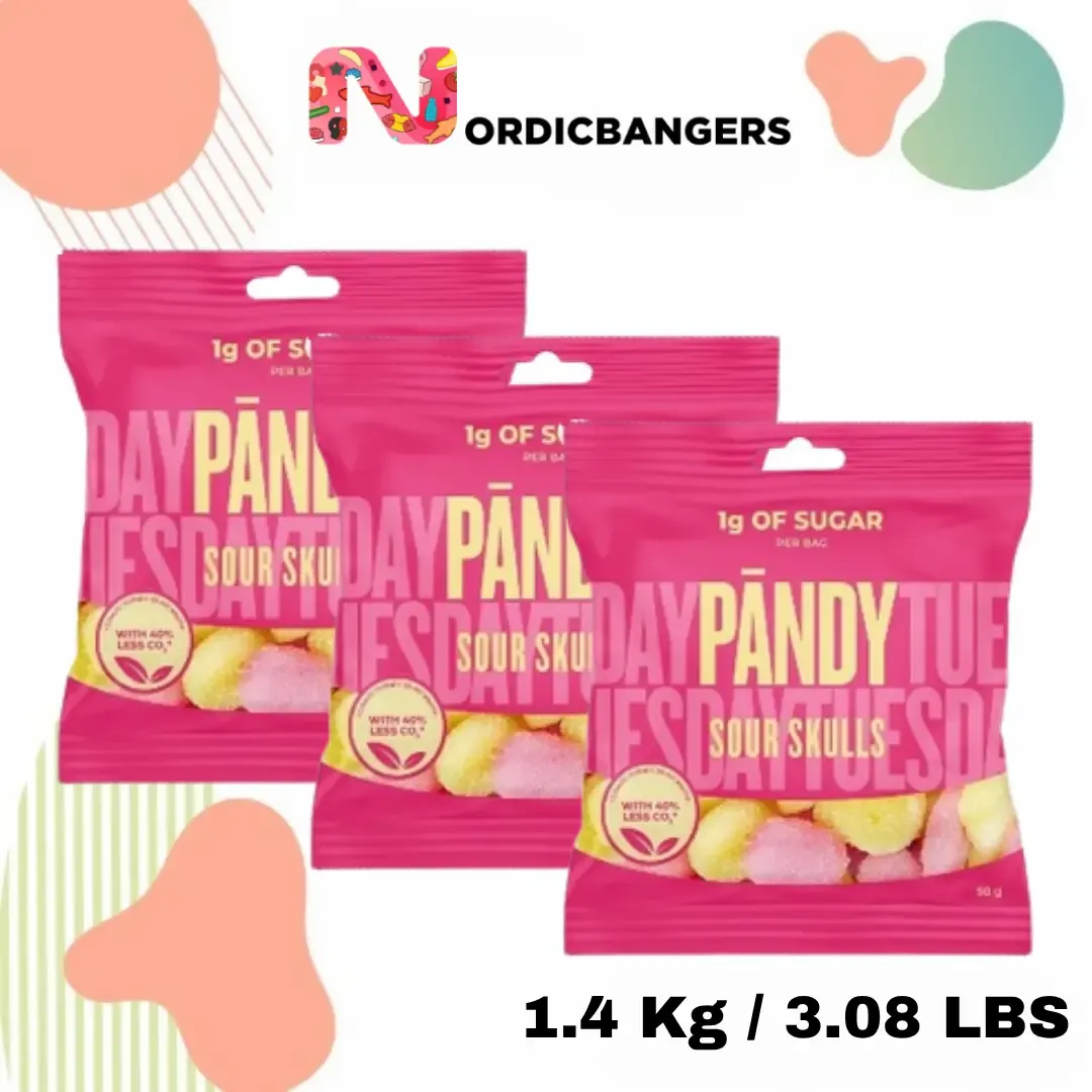 Swedish Candy - Pändy Sour Skulls variant