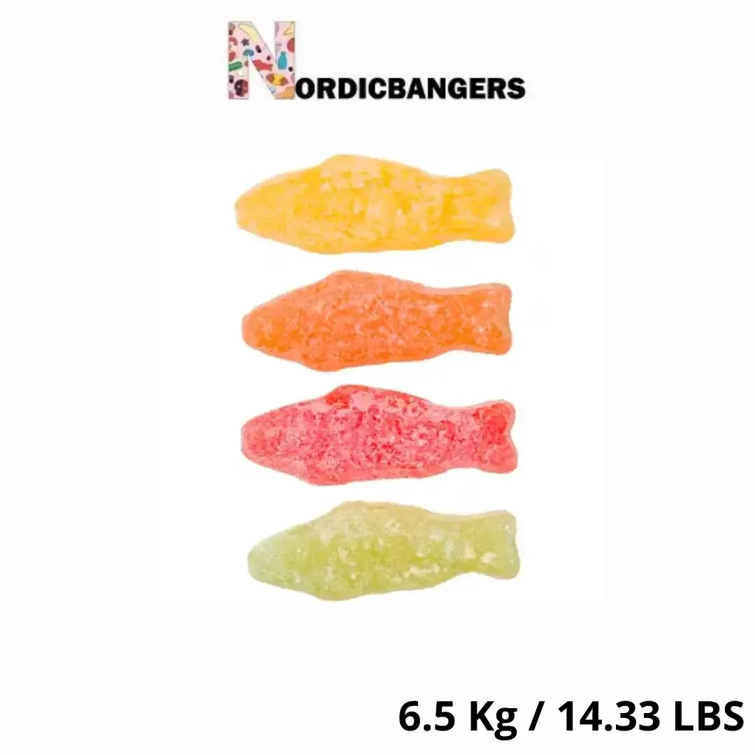 Swedish Candy - Malaco - Sourish Pastel Fish variant