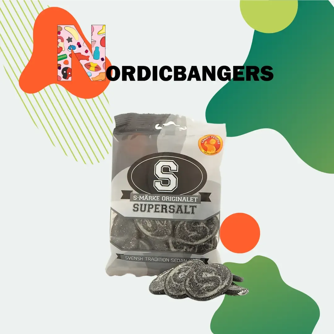 Swedish Candy - S-Marks Super Salty
