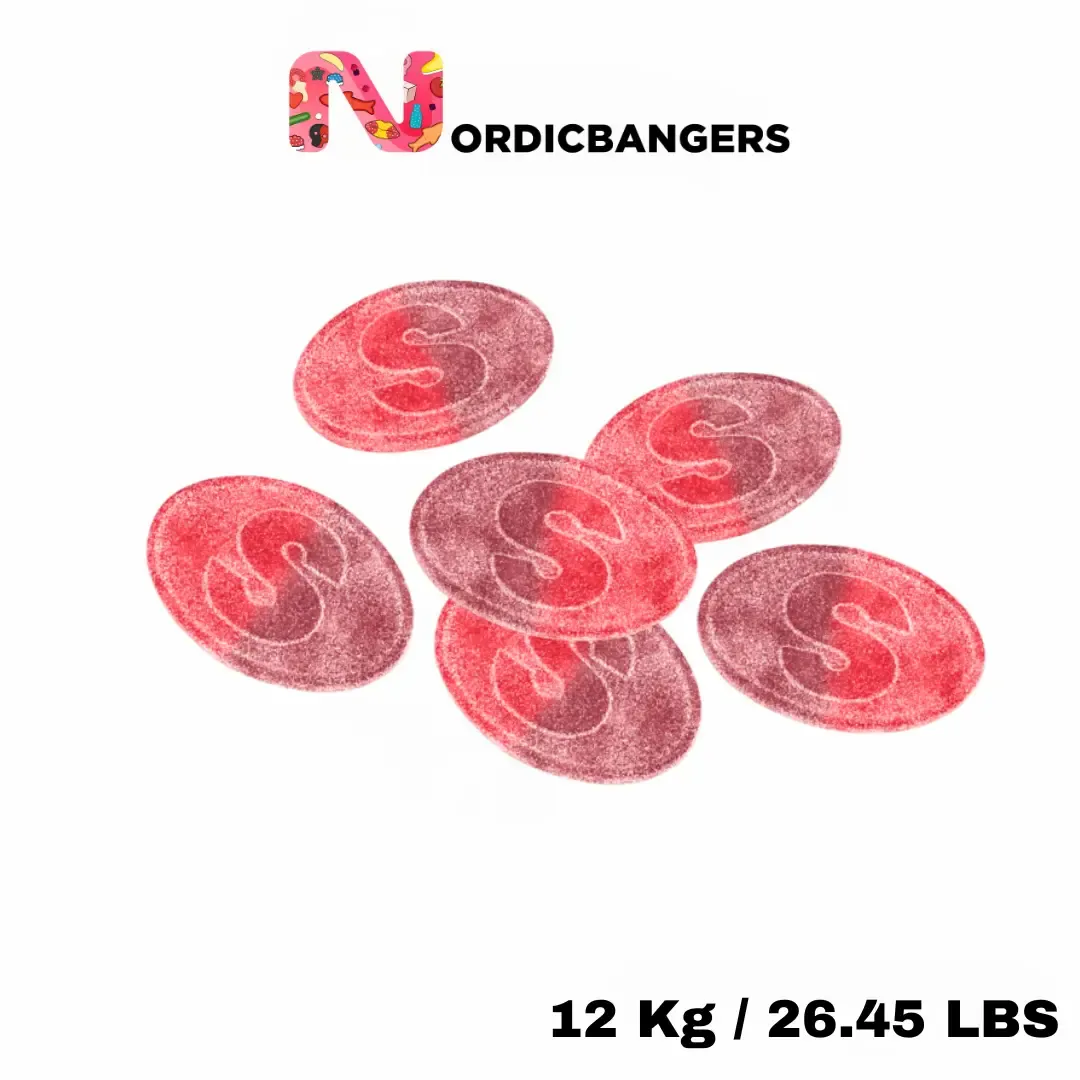 Swedish Candy - S-Mark Sour Pomegranate variant