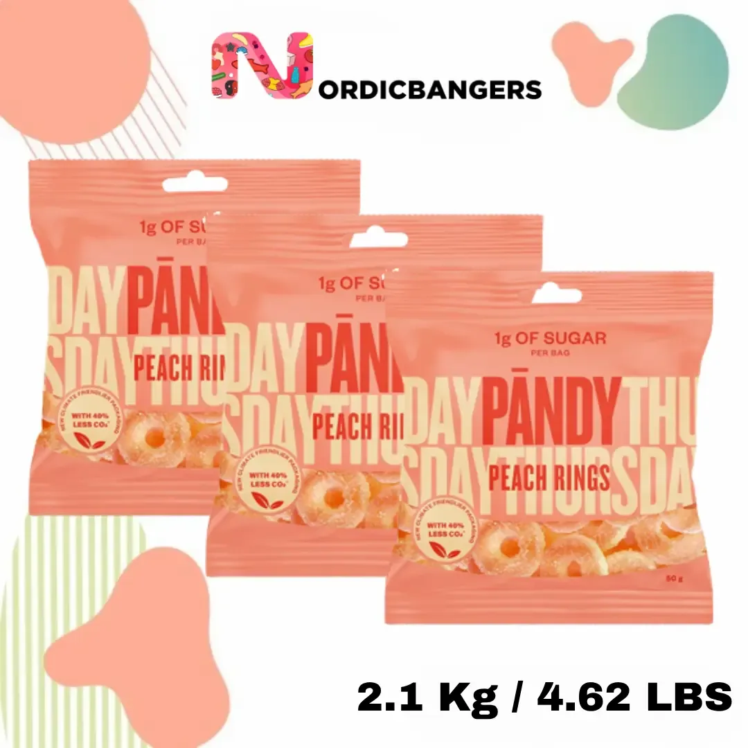 Swedish Candy - Pändy Peach Rings variant